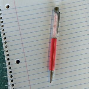 Hot Pink Rose Quartz Pen